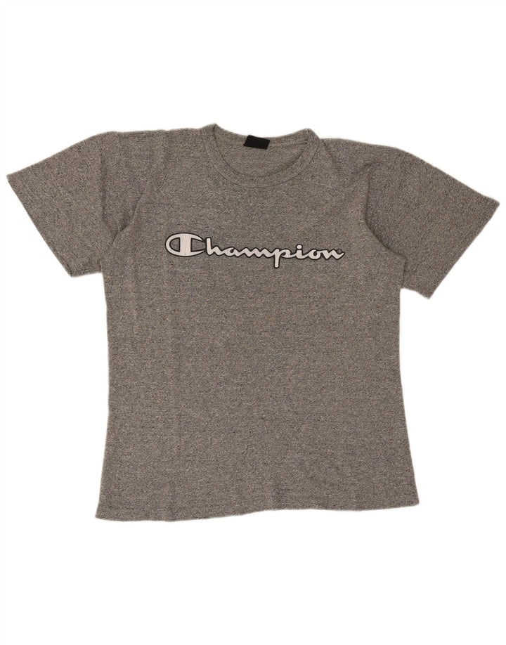 Champion T-Shirt Graphique Homme Grand Gris Moucheté