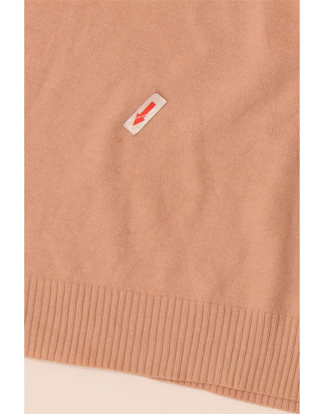 Zara Pull court à col en V pour femme UK 12 Rose moyen