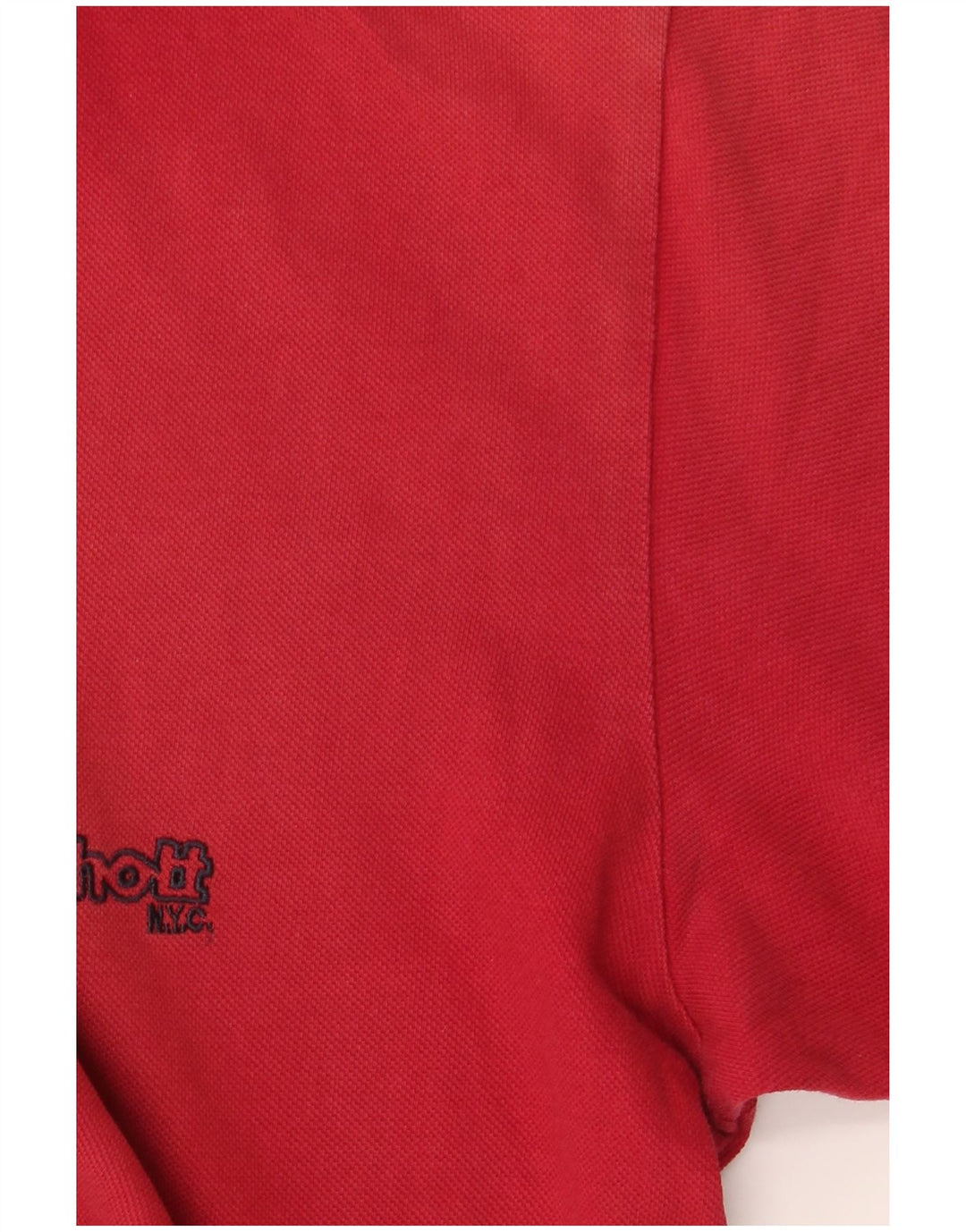 SCHOTT Polo Homme Grand Rouge Coton