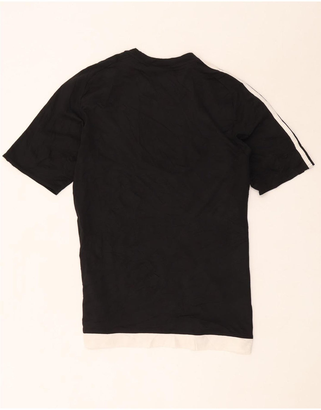 Adidas Hommes Climalite T-Shirt Haut Noir Colorblock Polyester