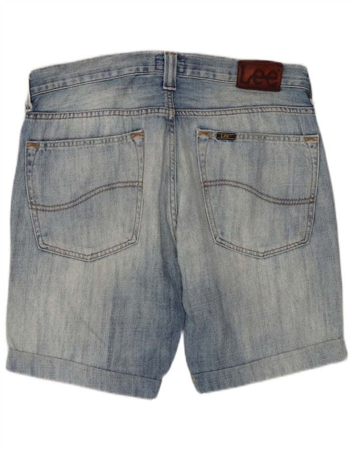 Lee Short en Jean Ripley W31 Homme Bleu Moyen Coton