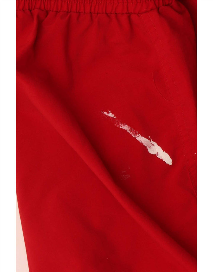 Adidas Pantalon de survêtement pour homme Joggers Large Rouge Polyester