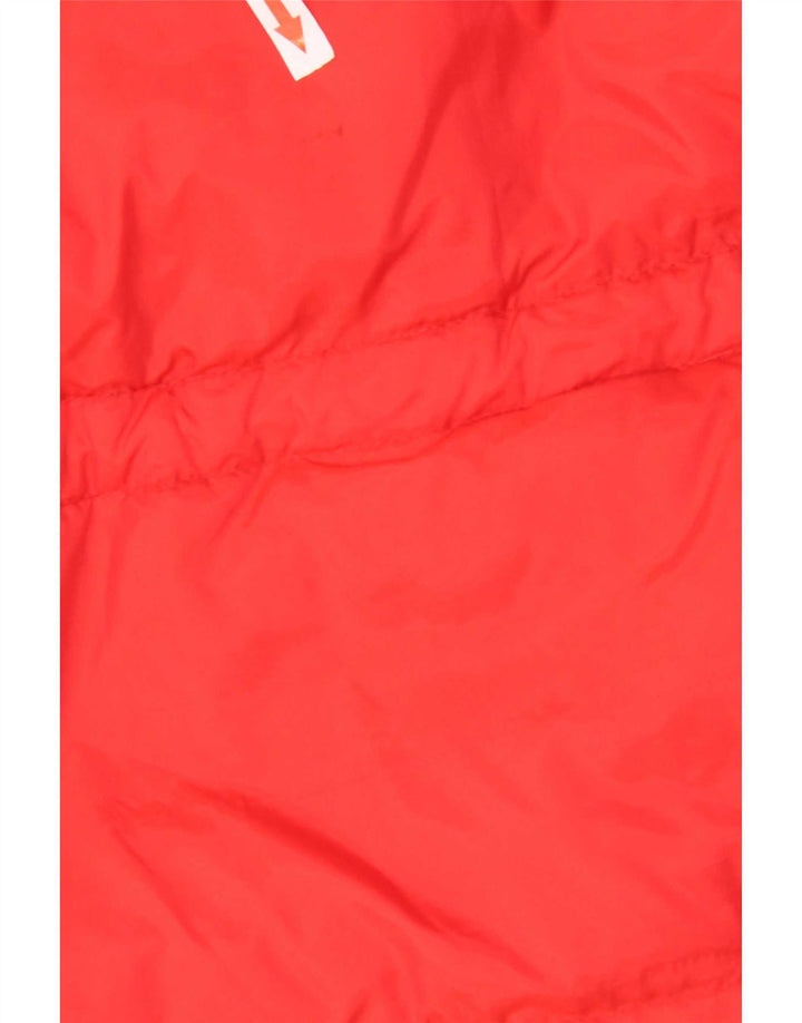 Kejo Veste matelassée à capuche pour homme UK 36 Small Rouge Nylon
