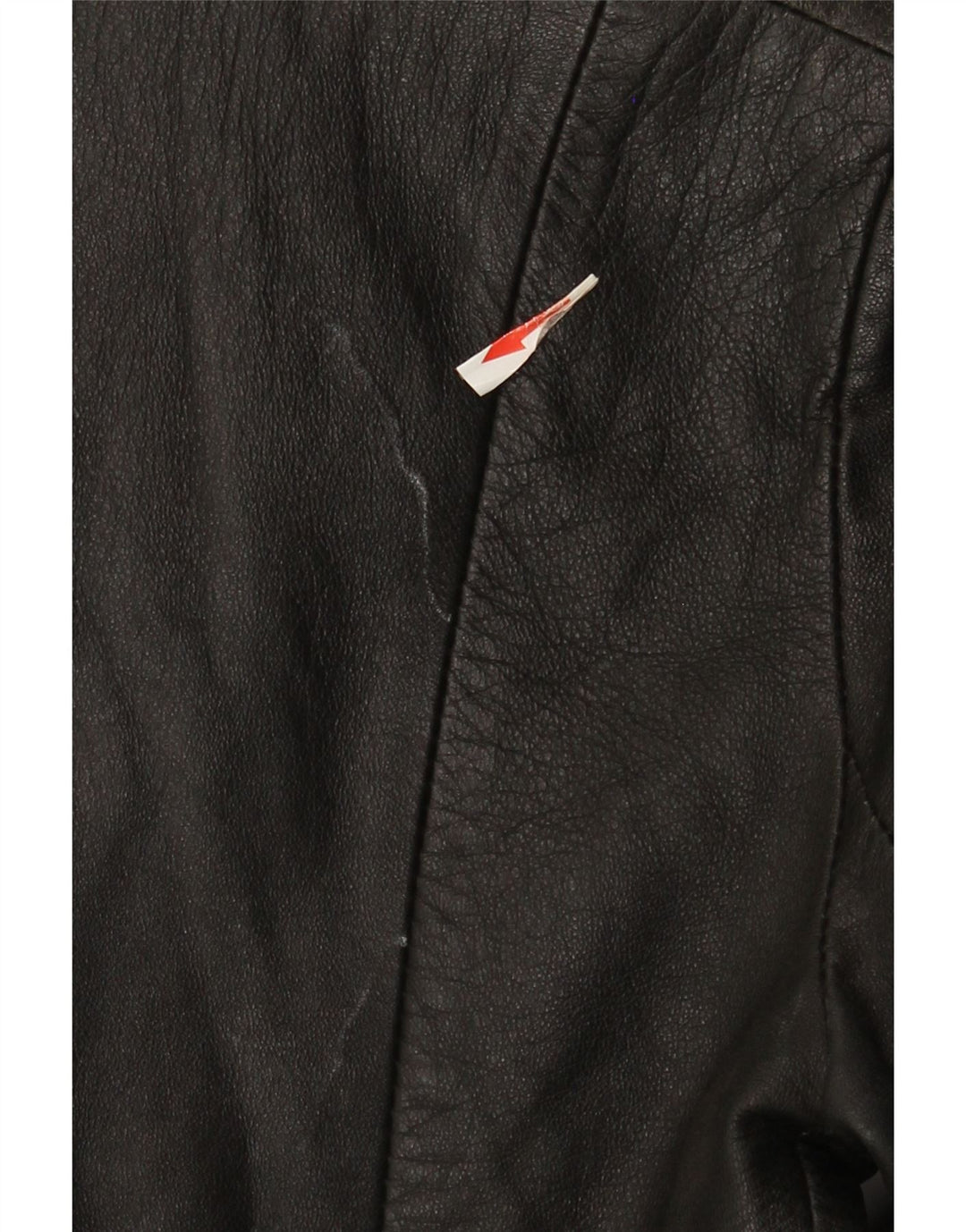 veste en cuir femme vintage UK 8 Petit cuir noir