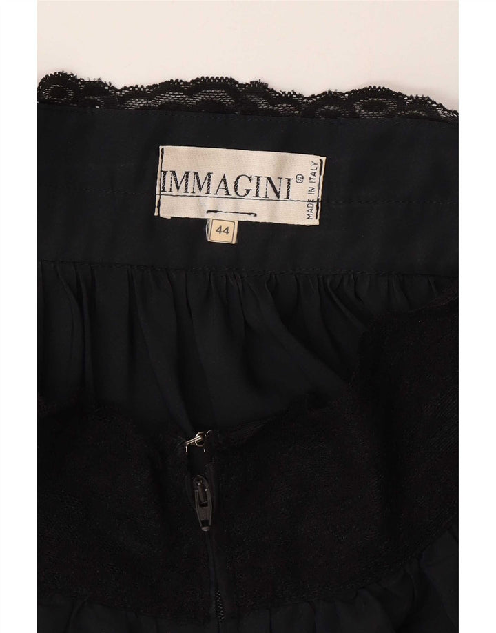 Immagini Femme Jupe Évasée IT 44 Medium W34 Noir