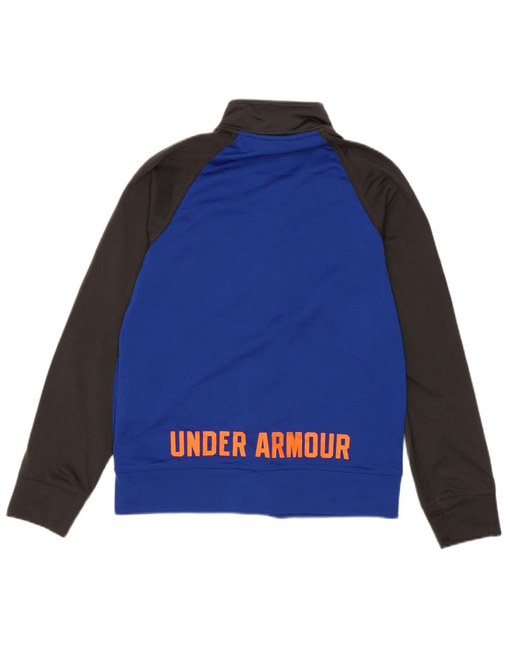 Under Armour Veste de survêtement pour garçon 7-8 ans Petit Bleu Colorblock