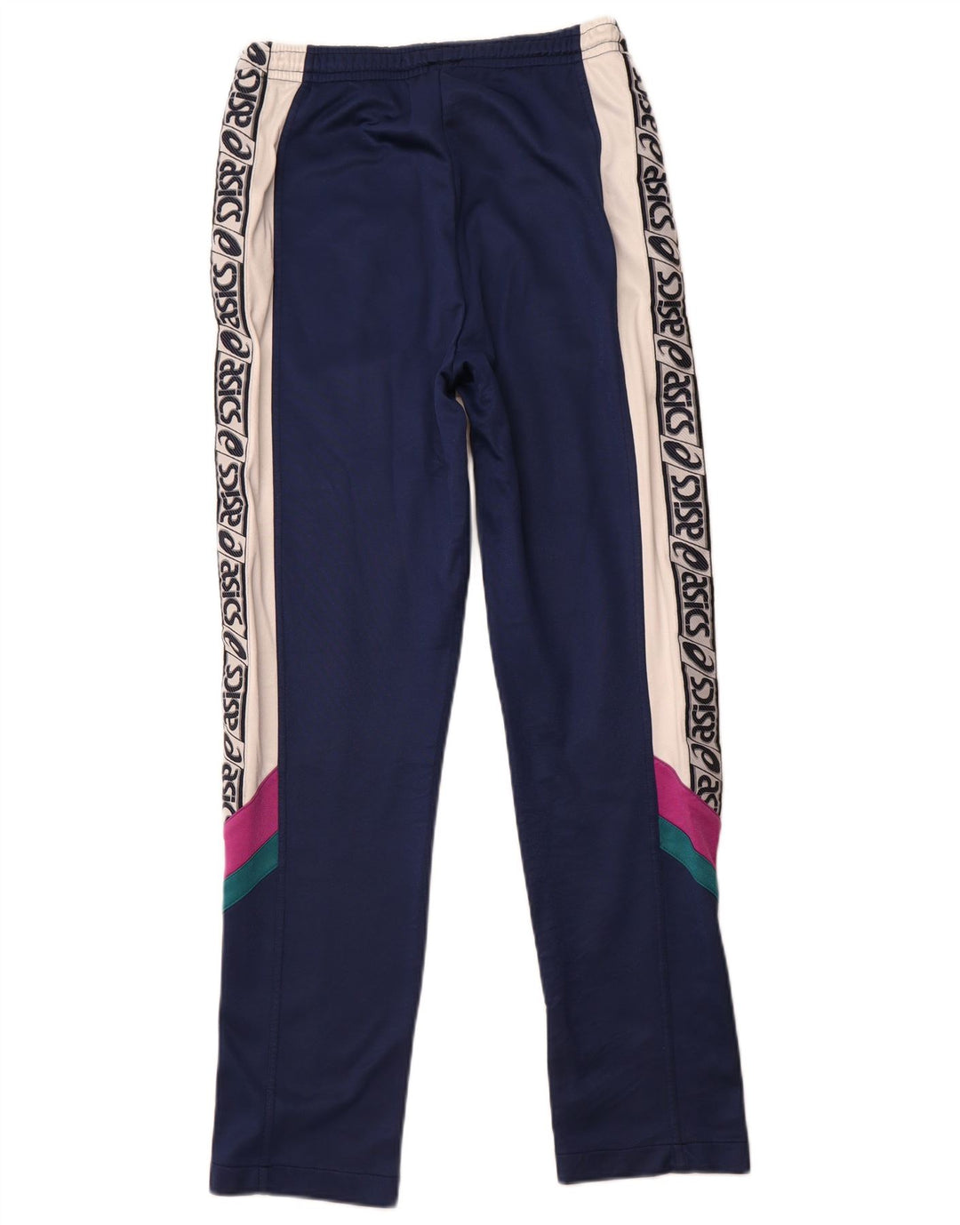 Asics Survêtement Complet Femme IT 48 XL Bleu Marine Colourblock Polyamide