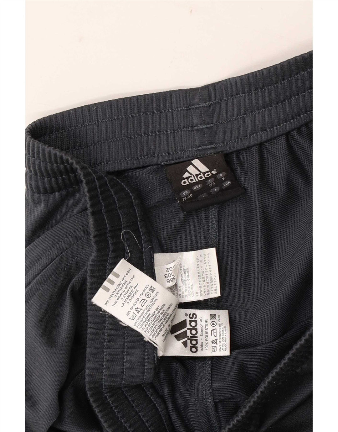 Adidas Pantalon de survêtement pour homme UK 38/40 Gris moyen Polyester