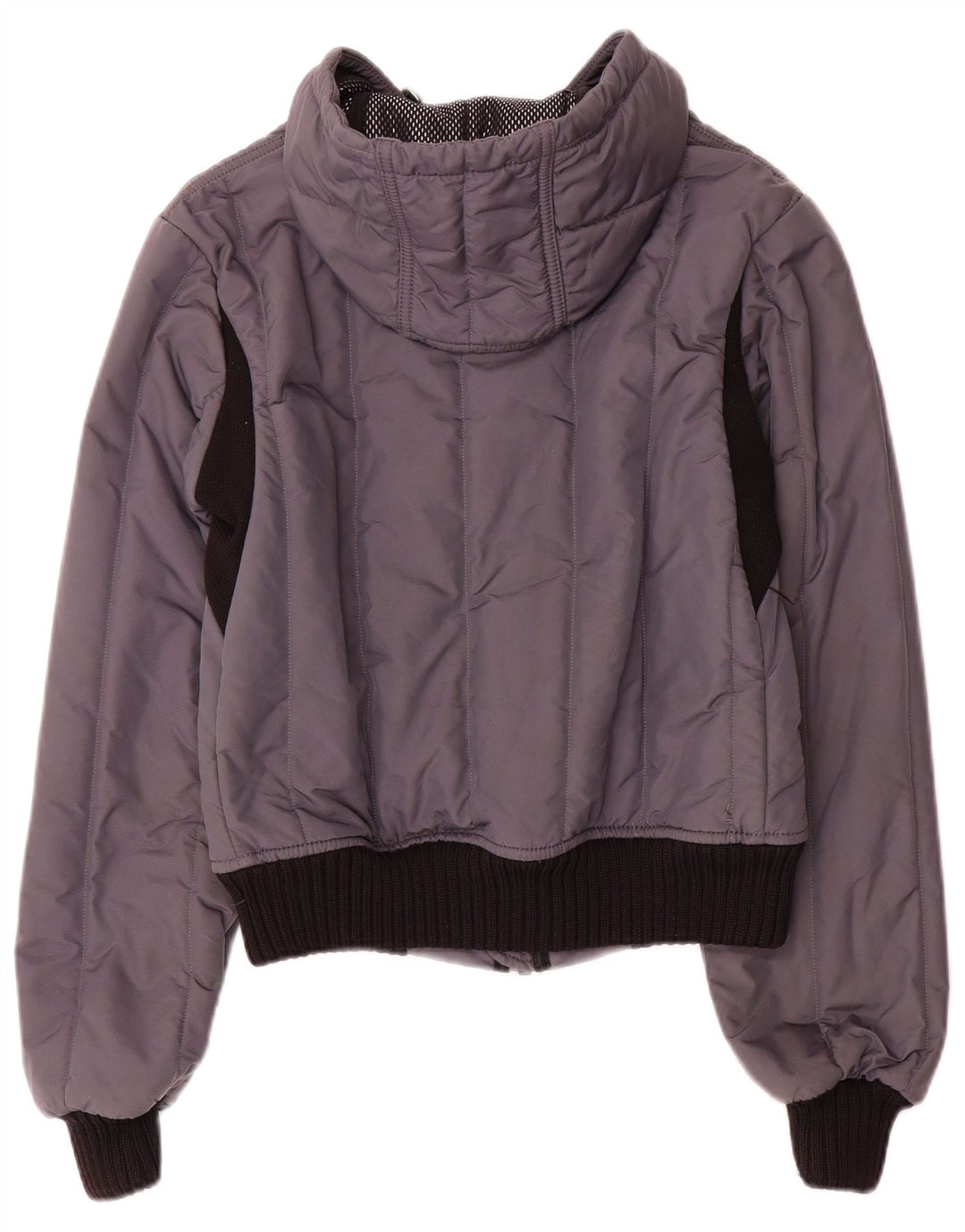 Refrigiwear Veste de pluie à capuche pour femme IT 44 Nylon color block gris moyen