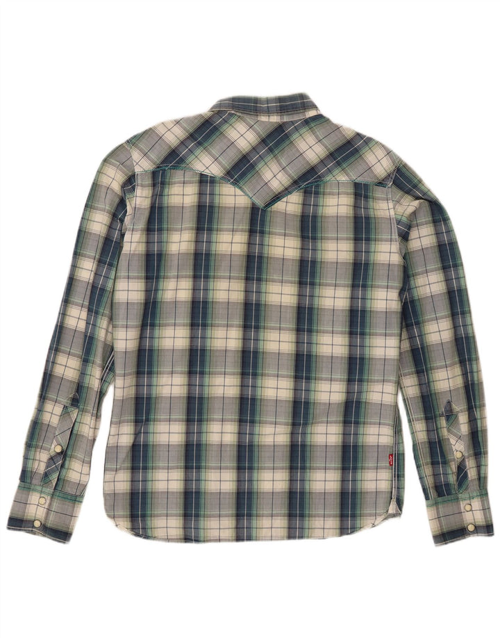 Levi's Chemise Homme Grand Carreau Bleu Coton