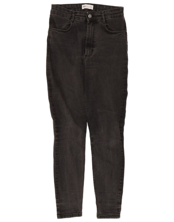 Zara Jean skinny femme EU 38 Small W28 L26 Gris Coton