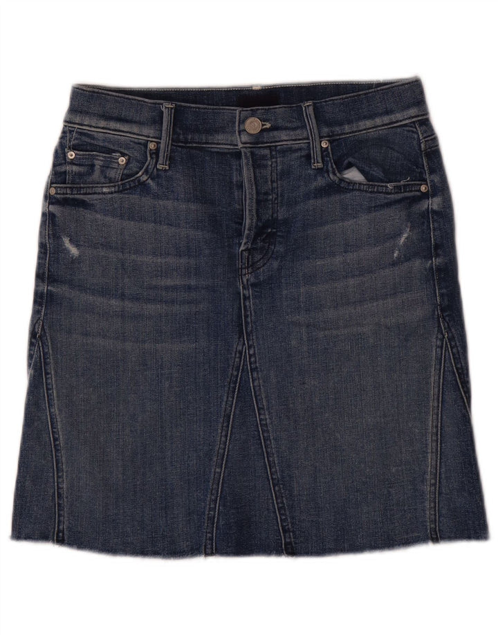 Jupe en jean pour femme Mother W25 XS Bleu
