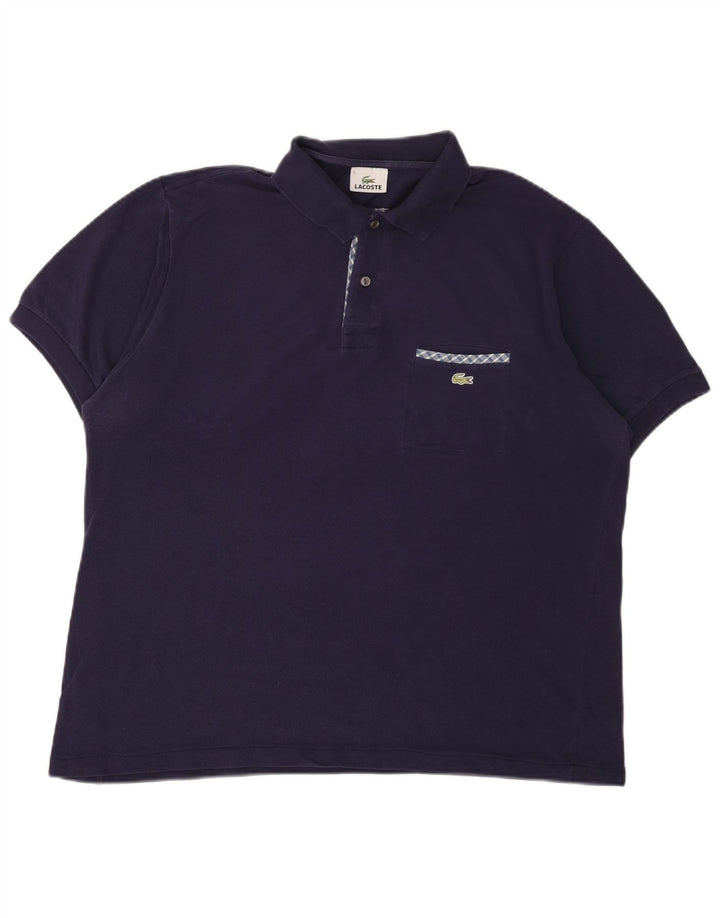Lacoste Polo Homme Taille 5 Grand Bleu Marine