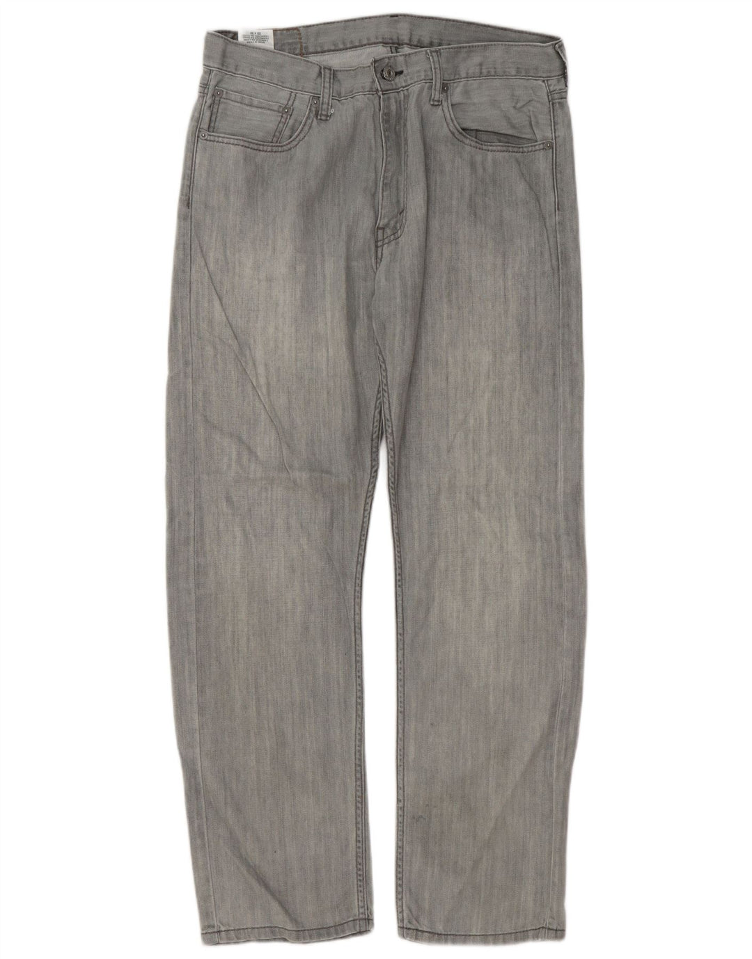 Levi's Jean Droit 505 Homme Gris W33 L30 Coton