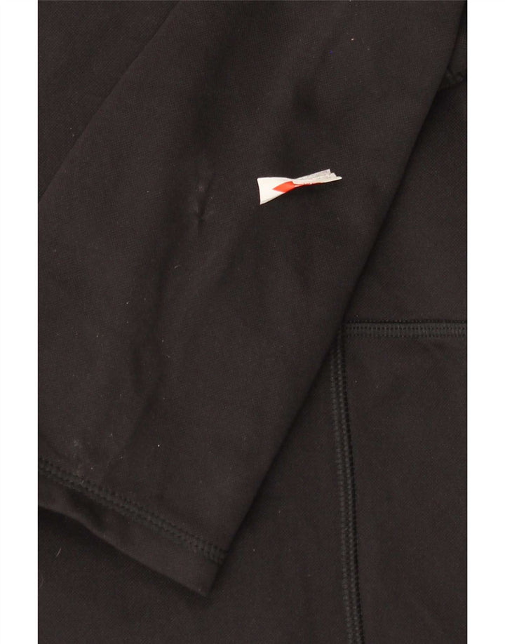 Champion Veste de survêtement pour femme UK 18 XL Noir Polyester