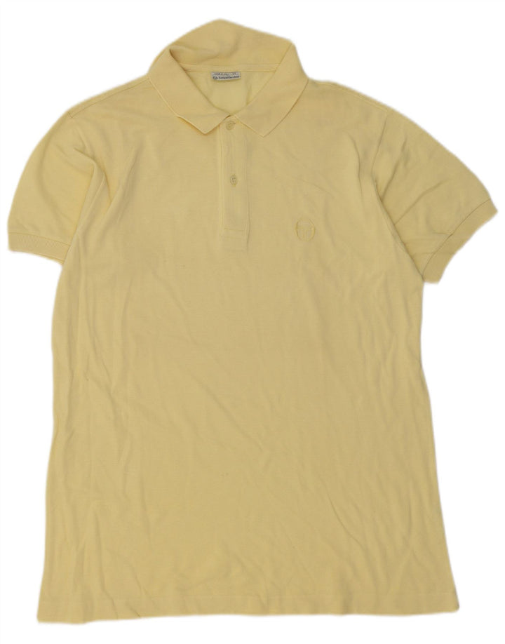 SERGIO TACCHINI Polo Homme Jaune Moyen Coton