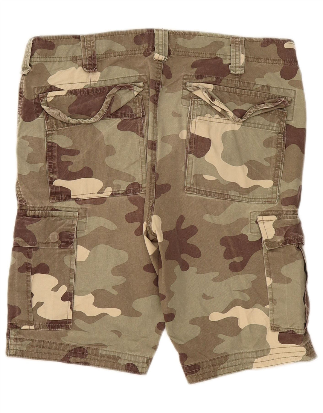 Best Company Short Cargo Femme IT 48 Medium W36 Kaki Camouflage