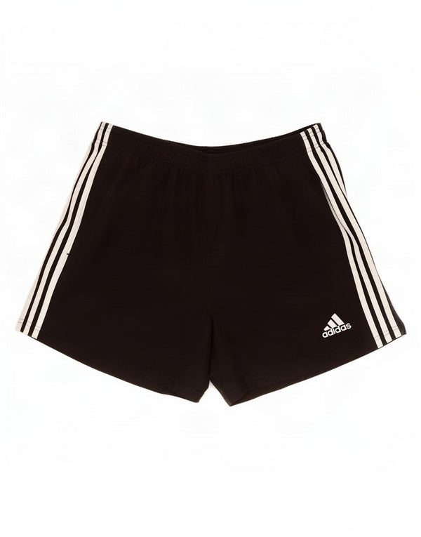 Adidas Short de sport pour homme Large Noir Polyester