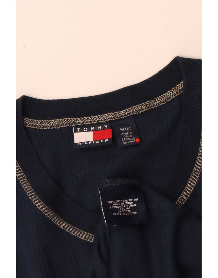 Tommy Hilfiger T-Shirt Homme Bleu Marine Moyen Coton