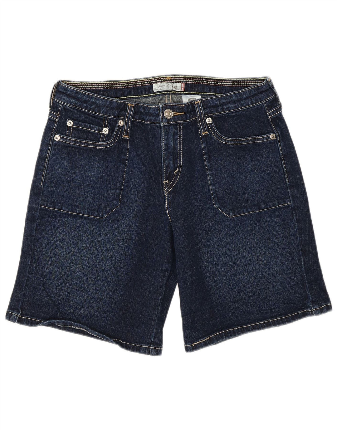 Levi's Short en Jean 545 Femme US 4 Small W28 Bleu Marine Coton