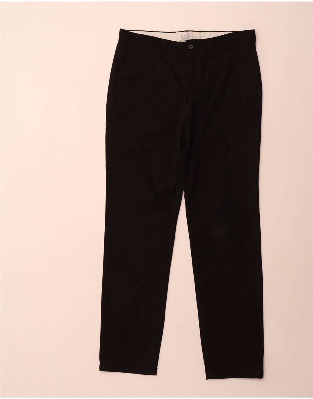 Jack Wills Pantalon Chino Slim Homme W34 L32 Coton Noir