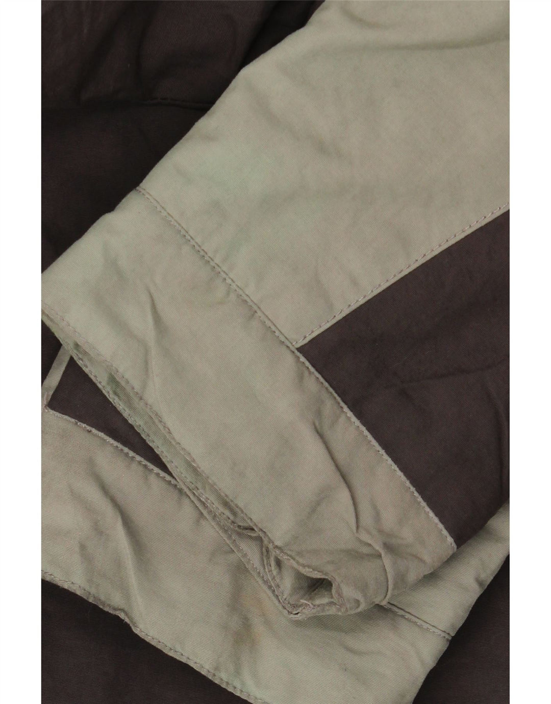 Quiksilver Veste coupe-vent pour homme UK 40 Large Gris Colorblock Polyester