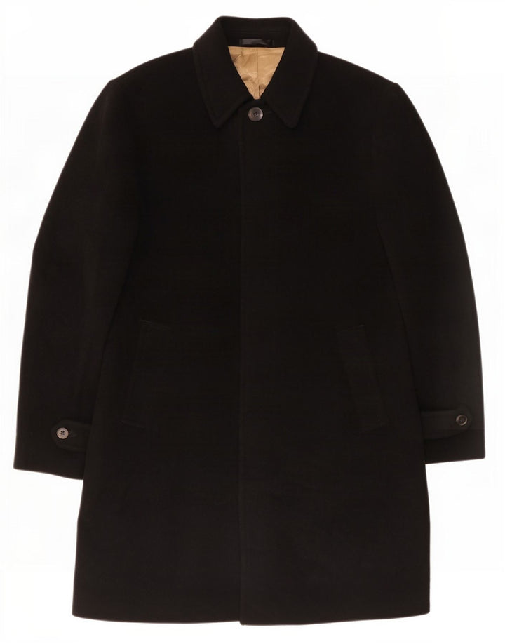Marks & Spencer Manteau pour homme UK 38 Medium Noir Polyester