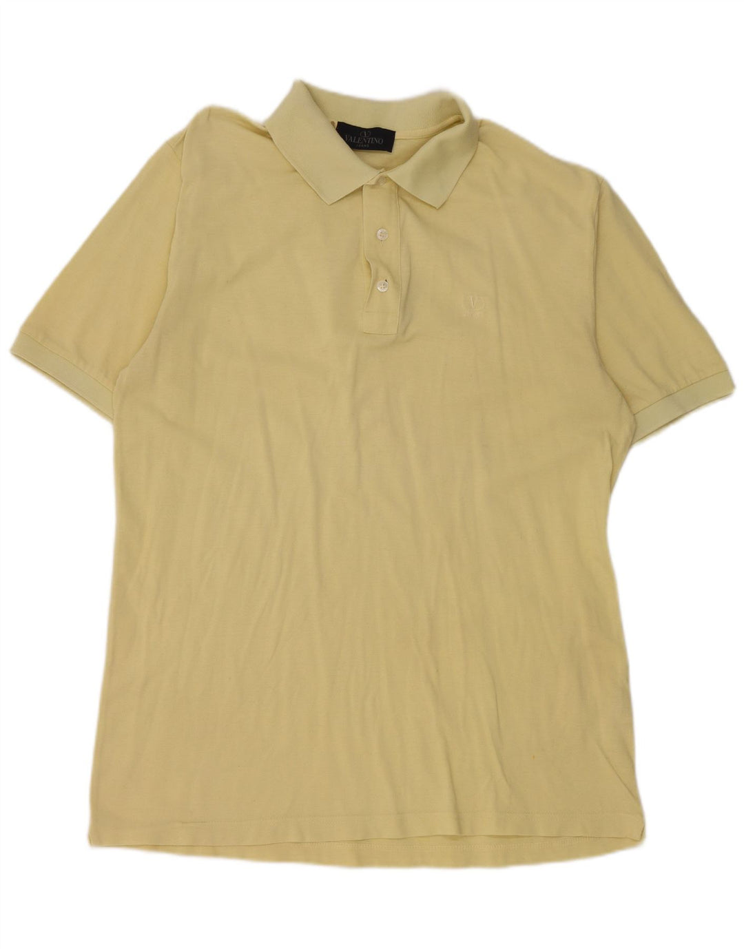 Polo Valentino Homme IT 54 2XL Jaune