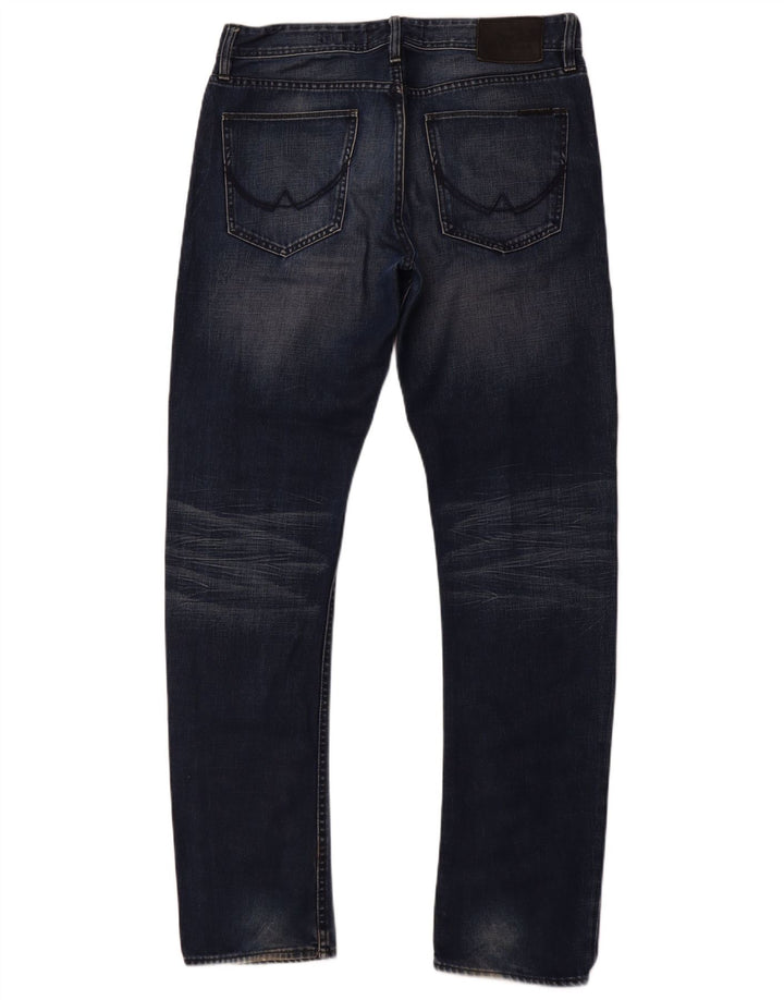 SUPERDRY Jean ample homme W32 L34 bleu coton