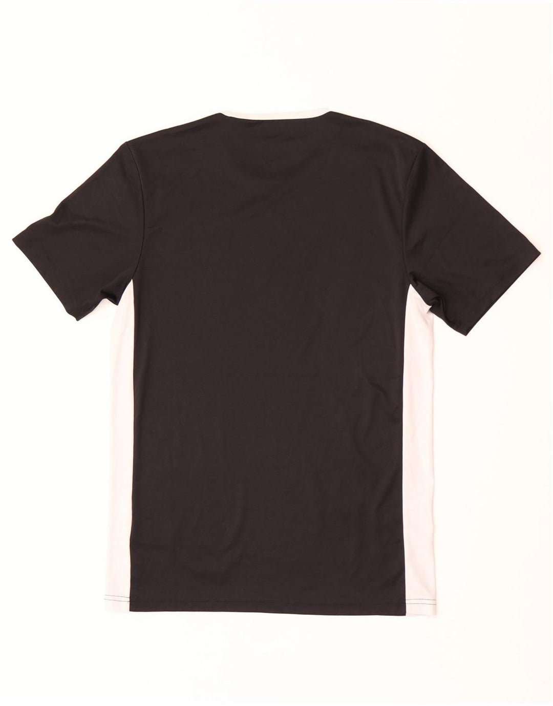 Adidas Hommes Climalite T-Shirt Haut Petit Noir Colorblock Polyester