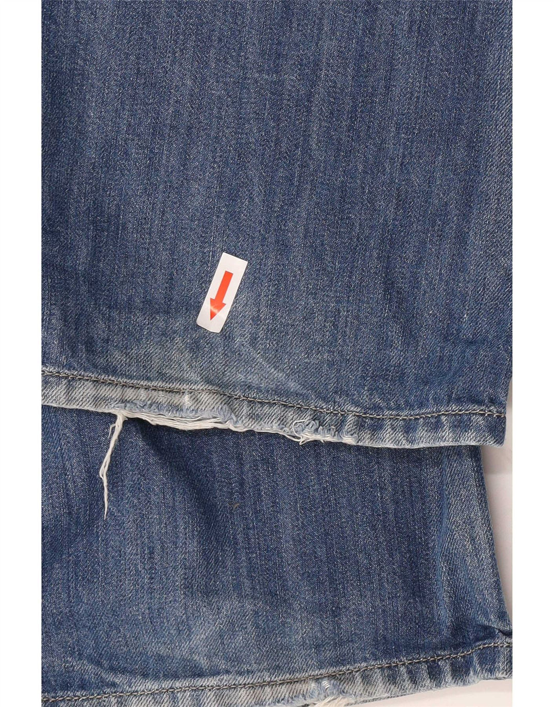 Diesel Jean Droit Homme W34 L34 Bleu Coton