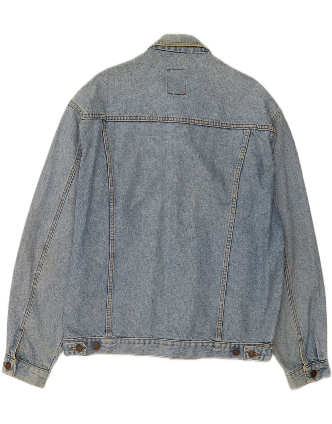 Casucci Veste en jean pour homme UK 40 Large Bleu Coton