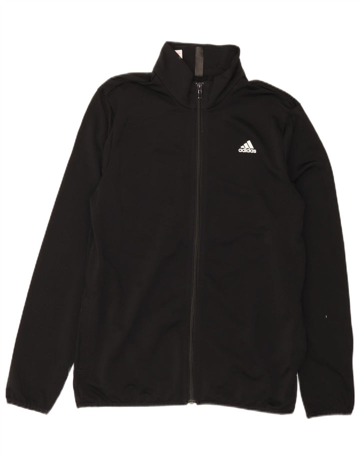 Adidas Veste de Survêtement Graphique Garçon 13-14 Ans Noir Polyester