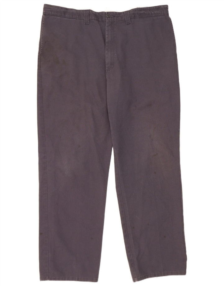 Dickies Pantalon Chino Droit Homme W42 L32 Bleu Marine Polyester