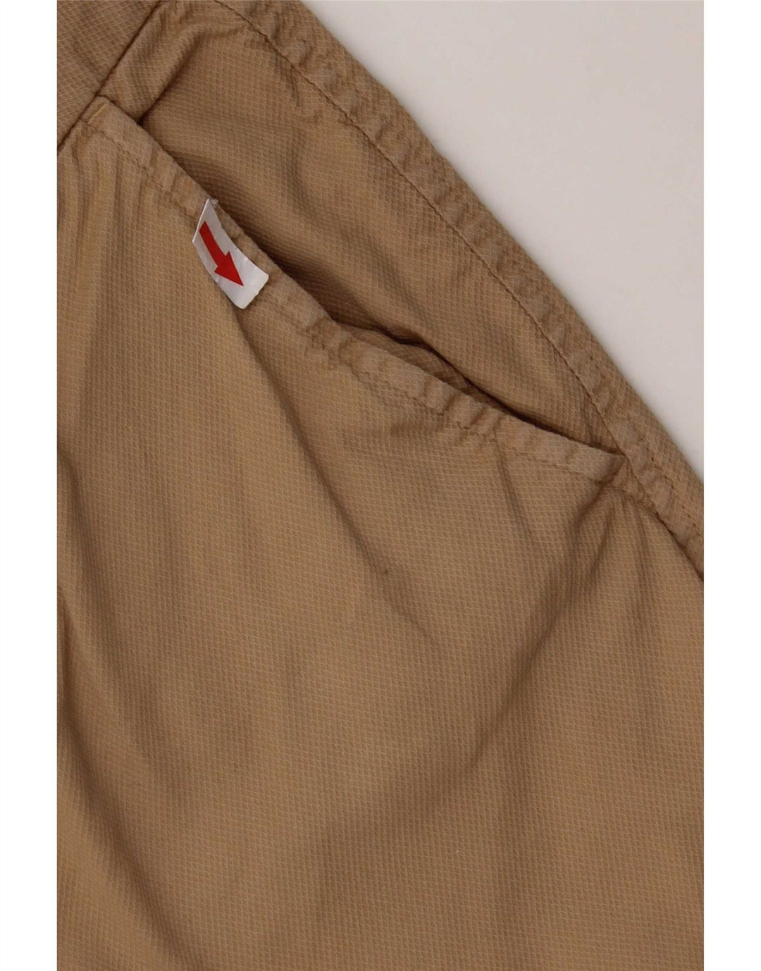 Benetton Pantalon Court Femme W30 L23 Beige
