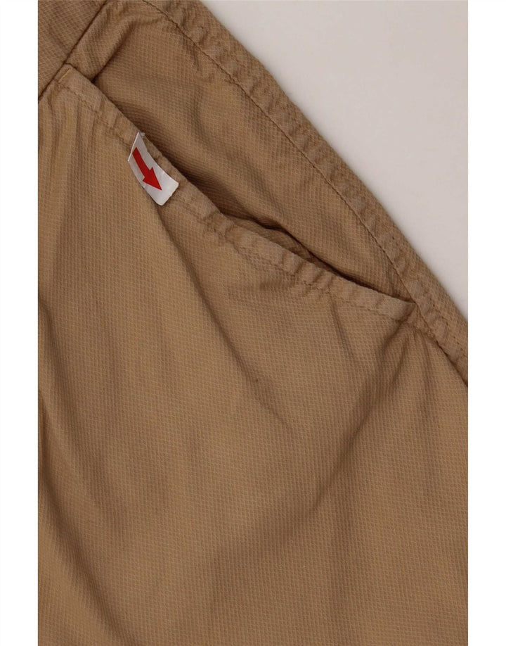 Benetton Pantalon Court Femme W30 L23 Beige