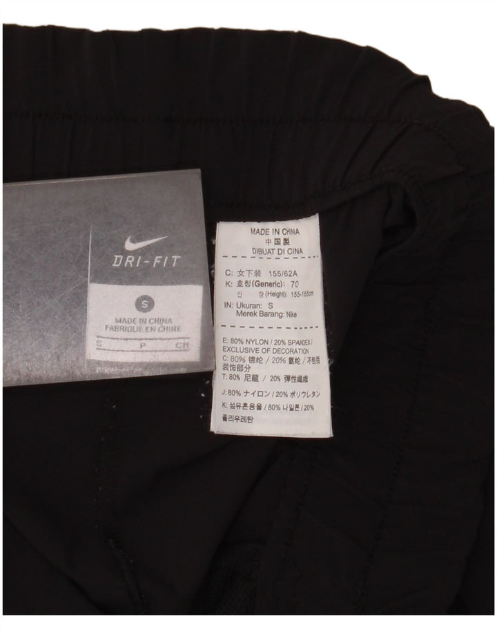 Nike Pantalon de survêtement Dri Fit pour femme UK 10 Small Noir