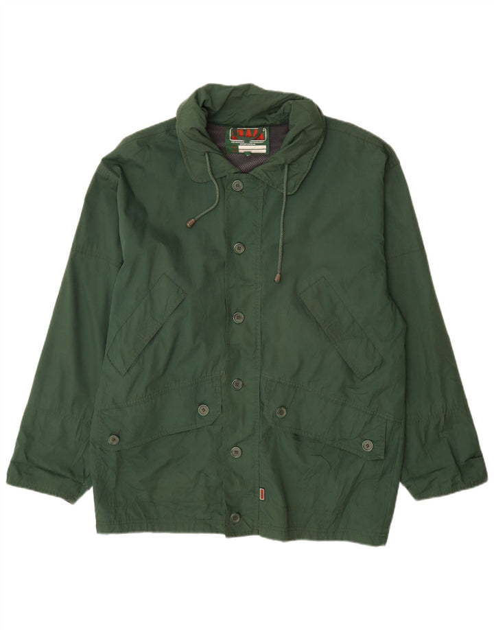 Slam Veste de pluie coupe ample pour homme UK 36 Petit Vert Polyester