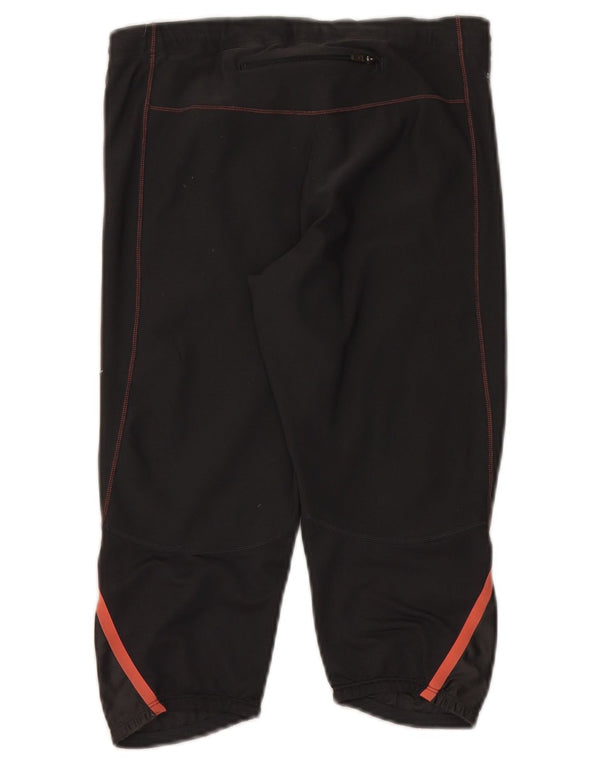 Pantalon de survêtement Nike Dri Fit Capri pour femme UK 14 Noir moyen Polyester