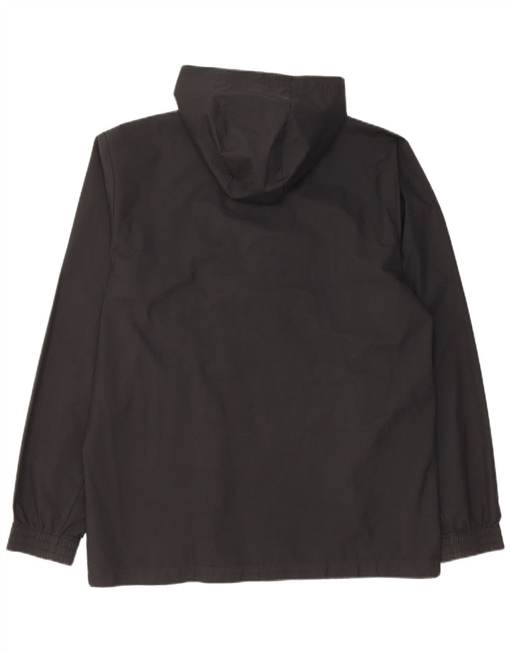 ADIDAS Veste de pluie à capuche pour homme UK 38 Medium Noir Polyester