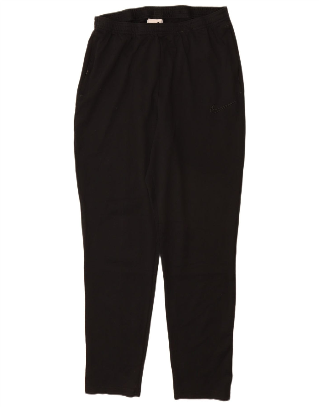 Pantalon de survêtement Nike Dri Fit pour femme UK 14 Large Noir Polyester
