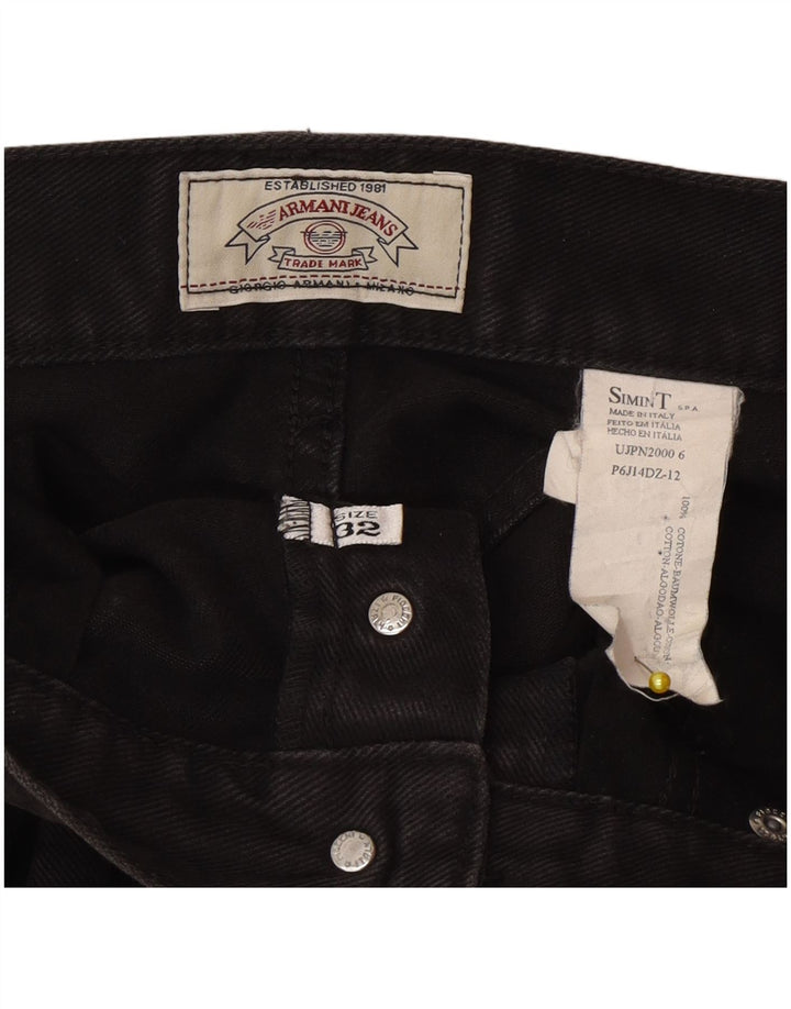 Armani Jean droit homme W32 L28 coton noir
