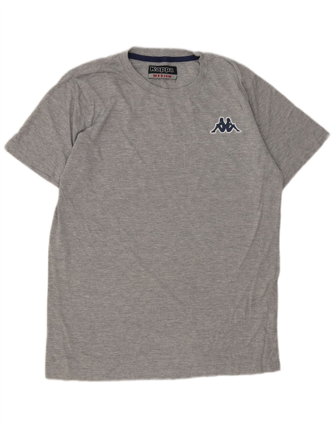 Kappa T-Shirt Homme Gris Moyen Moucheté Coton