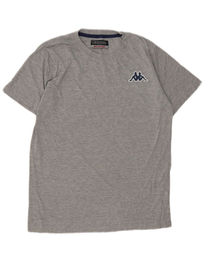 Kappa T-Shirt Homme Gris Moyen Moucheté Coton