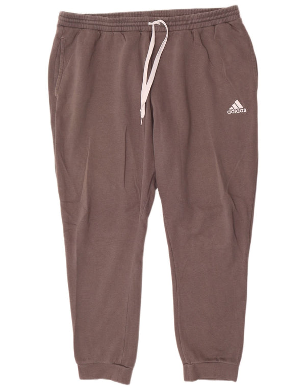Adidas Pantalon de survêtement pour homme Joggers 2XL Gris Coton
