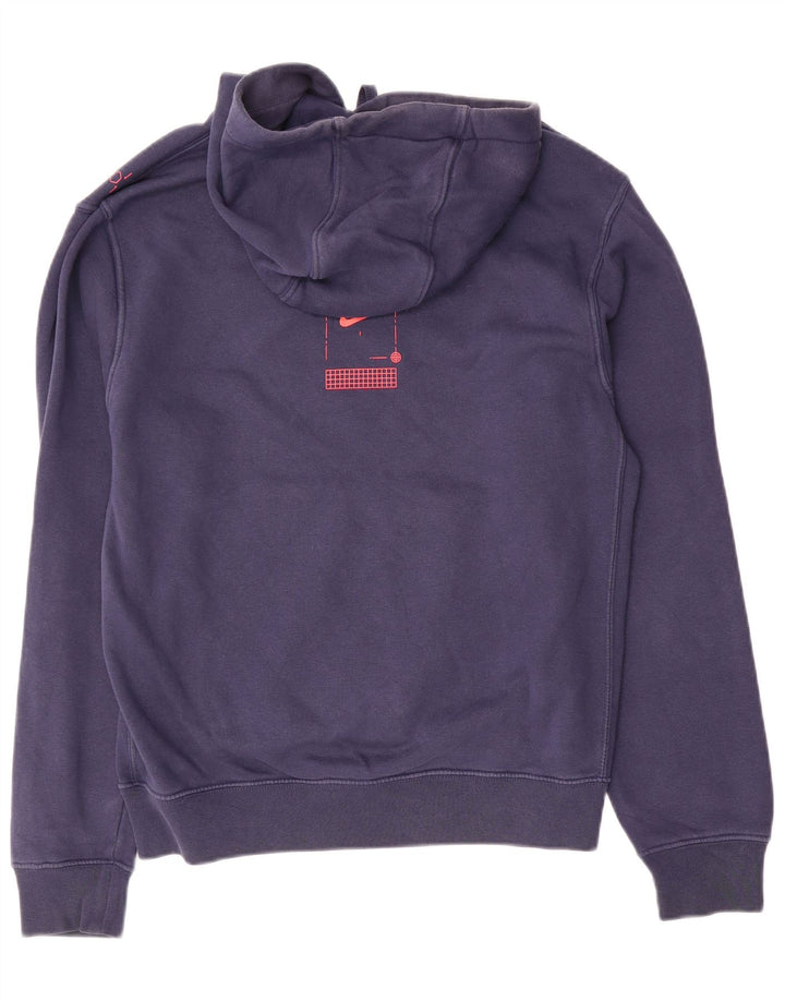 Nike Pull à capuche graphique pour homme Petit Bleu marine