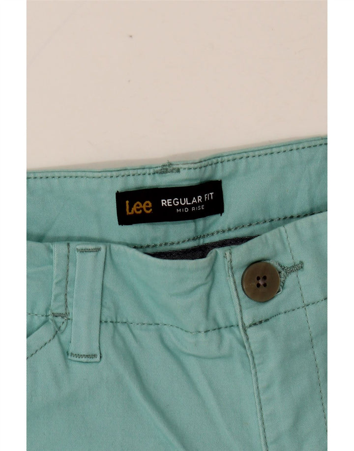 LEE Short décontracté taille moyenne pour femme W32 Large Turquoise