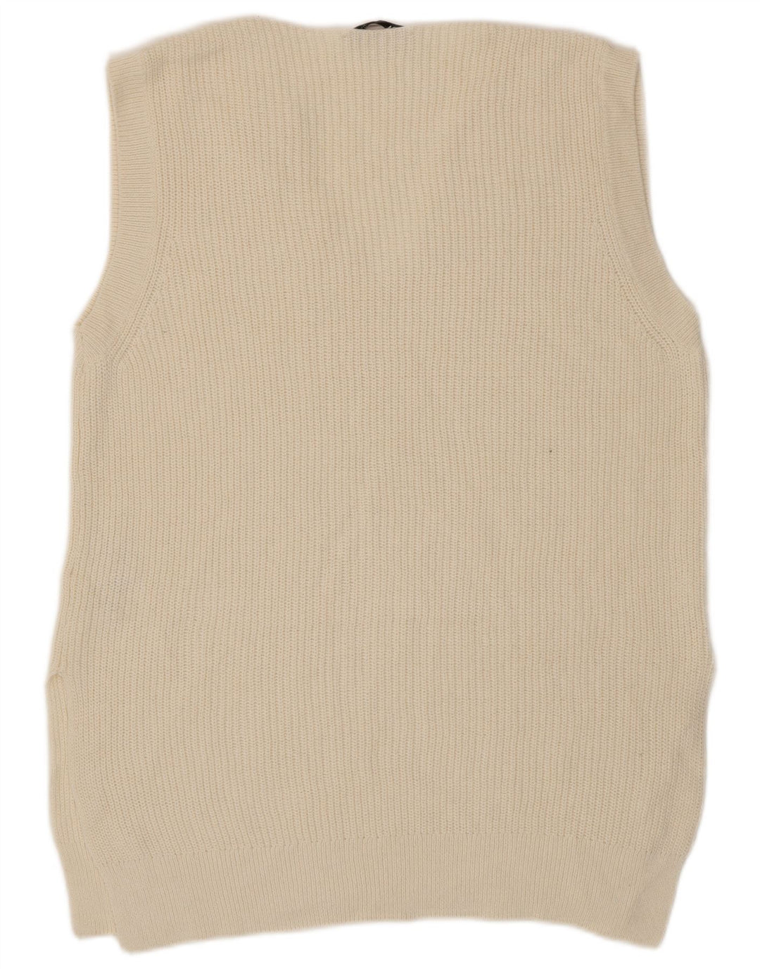 Zara Homme Gilet Débardeur Petit Coton Beige