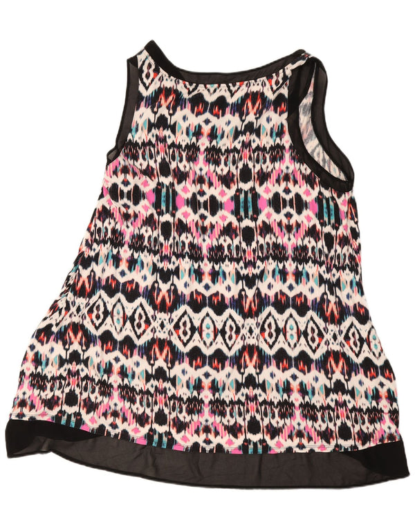 Autograph Robe tunique sans manches pour femme UK 24 2XL Multicolore Géométrique
