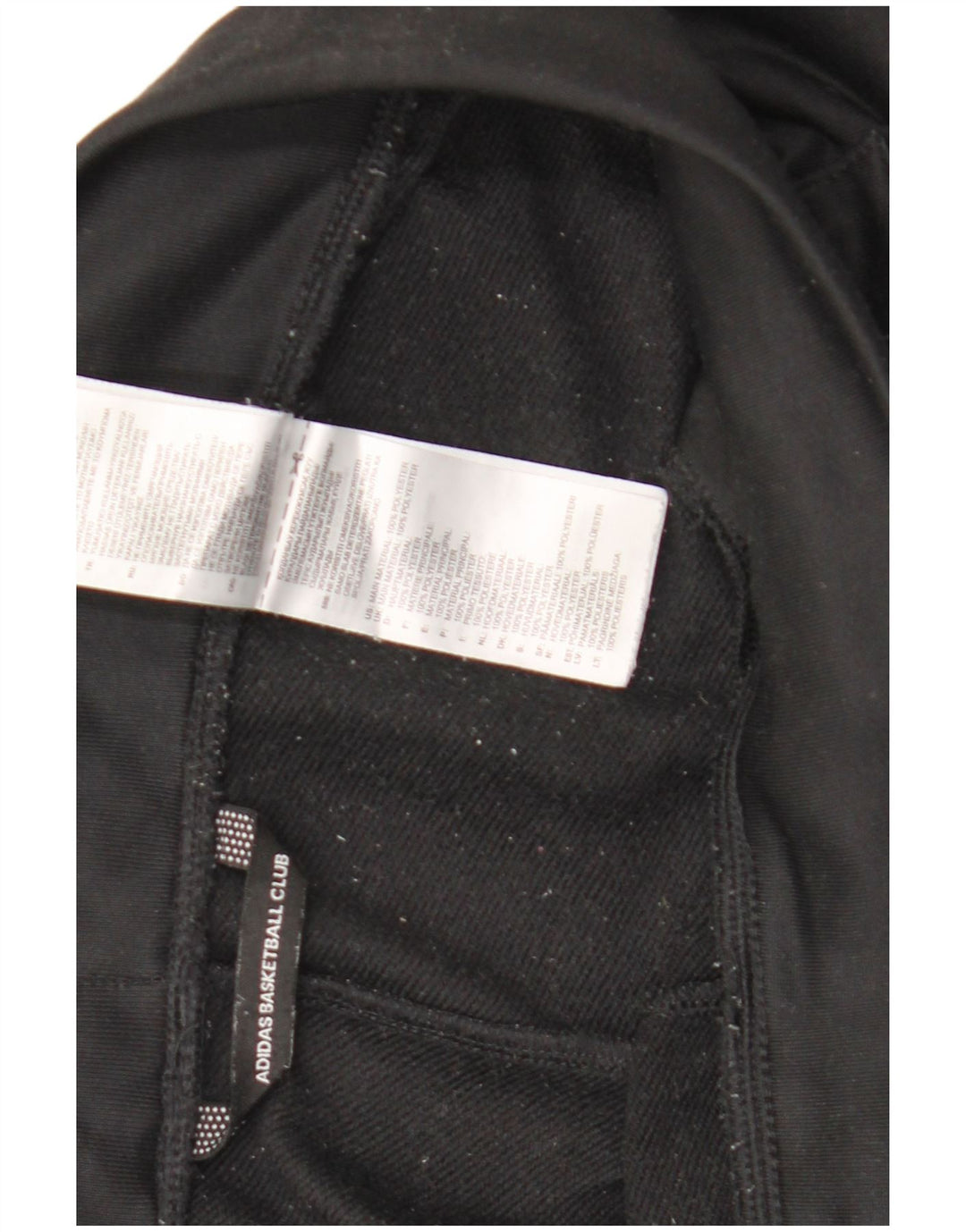 Adidas Pantalon de Survêtement Graphique Homme Noir Moyen Polyester Colorblock